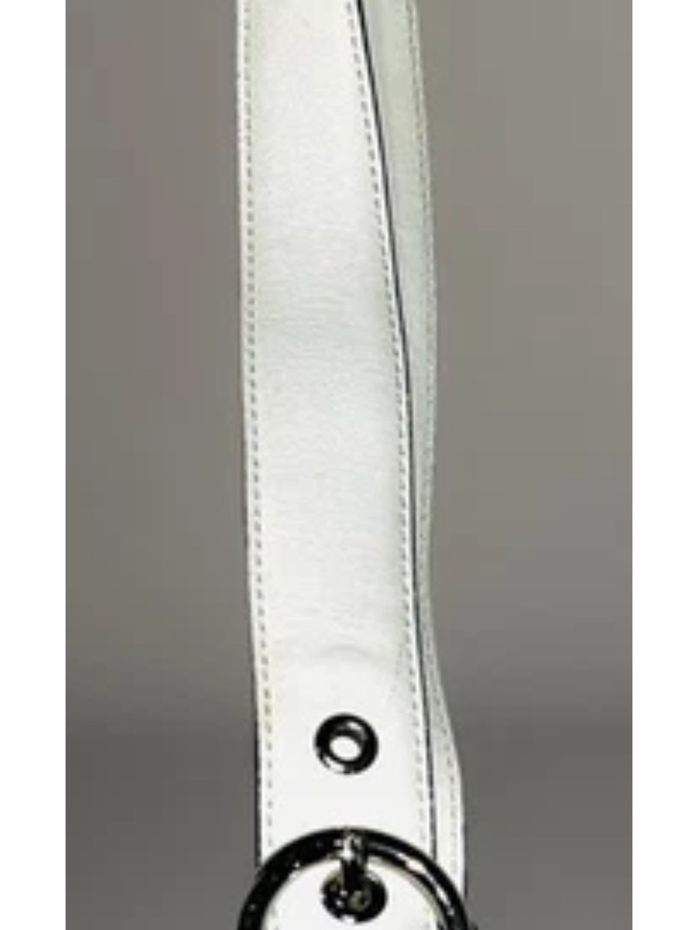 Coach Signature Logo Shoulder Purse Blue W/White Trim Silver Hardware J3K-6800 - Picture 11 of 13